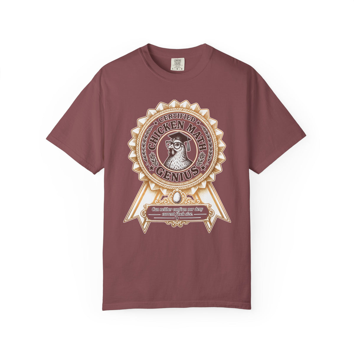 Certified Chicken Math Genius T‑Shirt