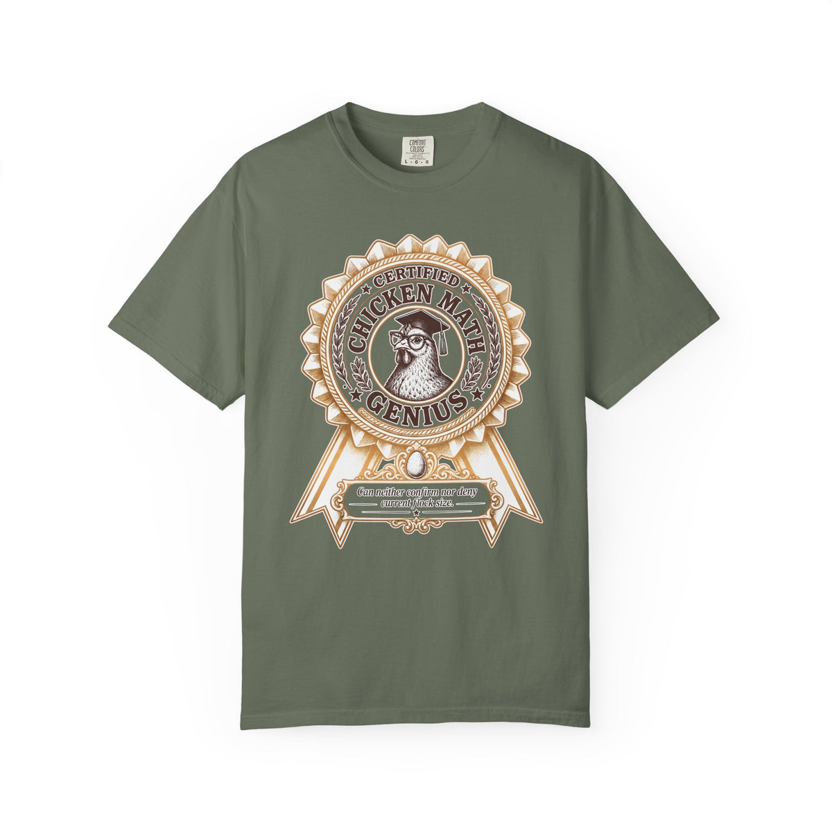 Certified Chicken Math Genius T‑Shirt