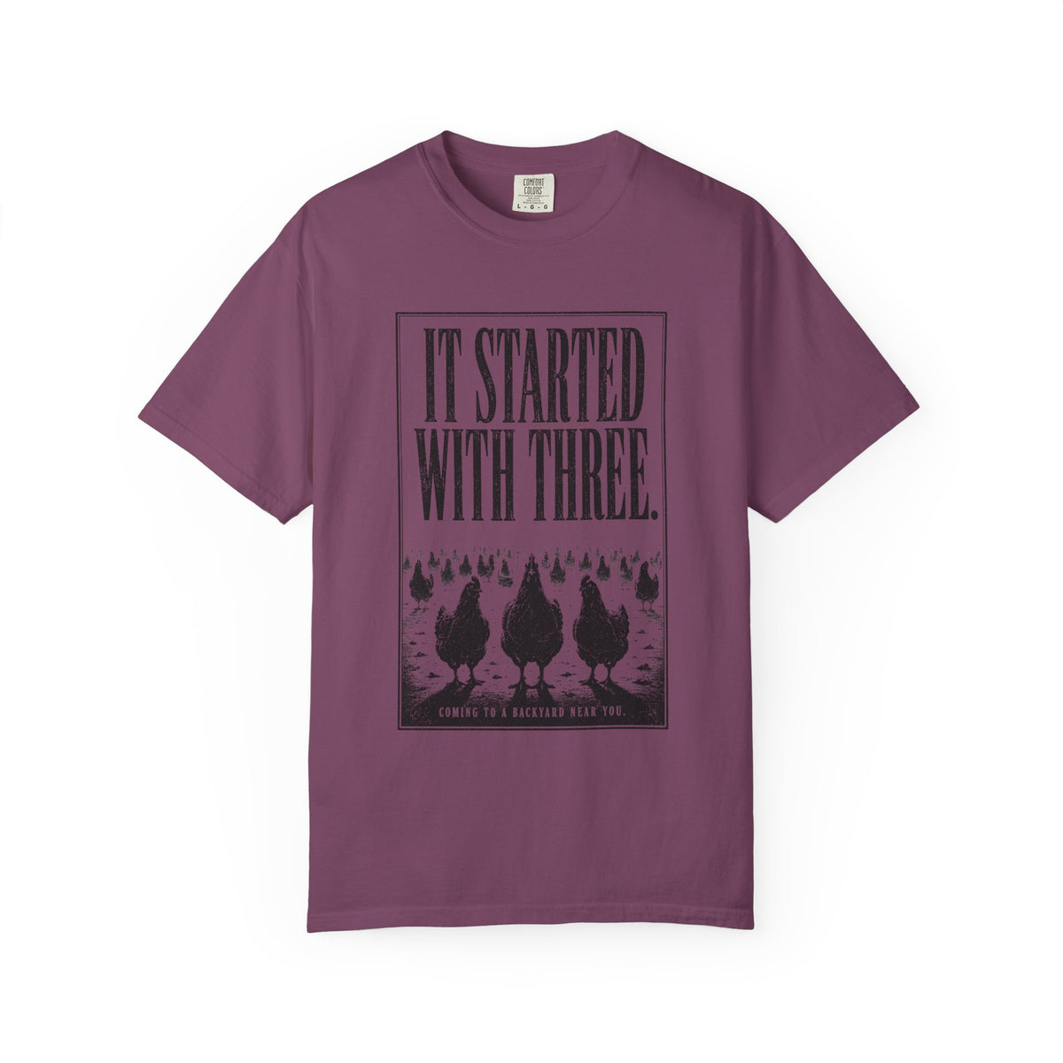 It started with three T‑Shirt