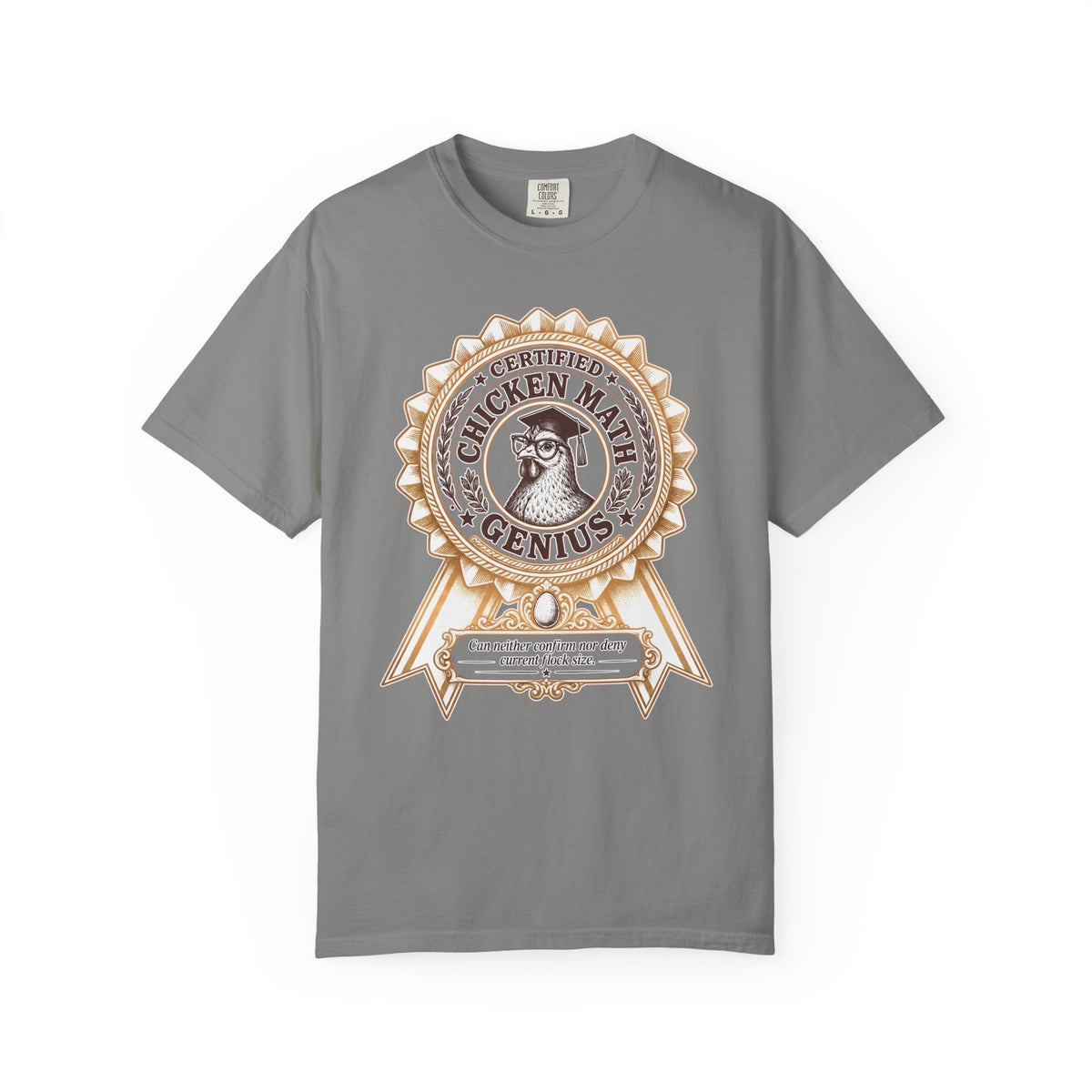 Certified Chicken Math Genius T‑Shirt