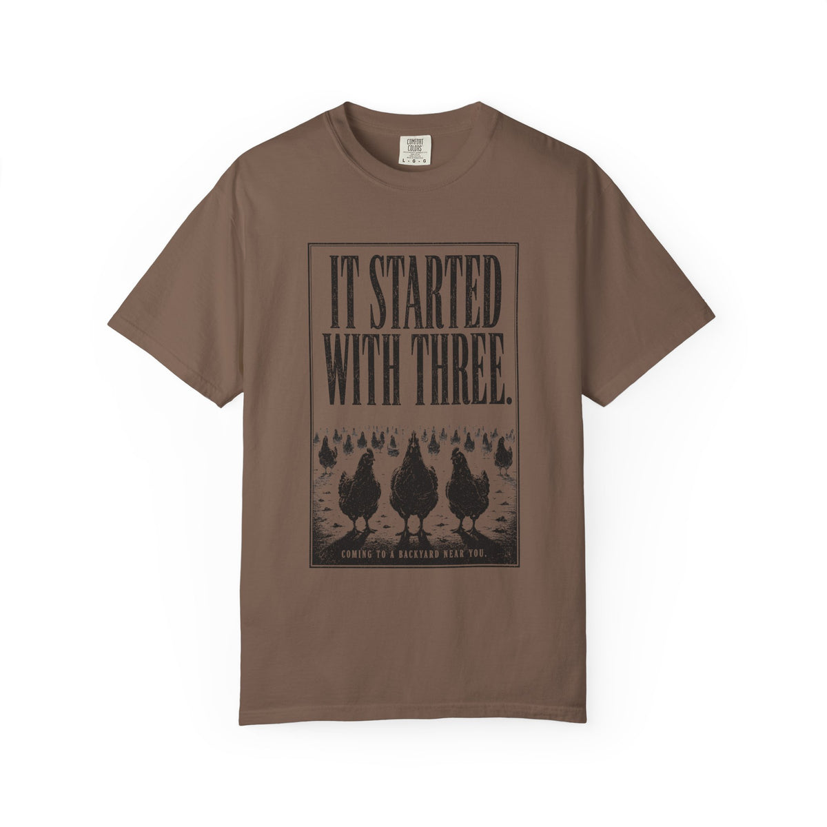 It started with three T‑Shirt