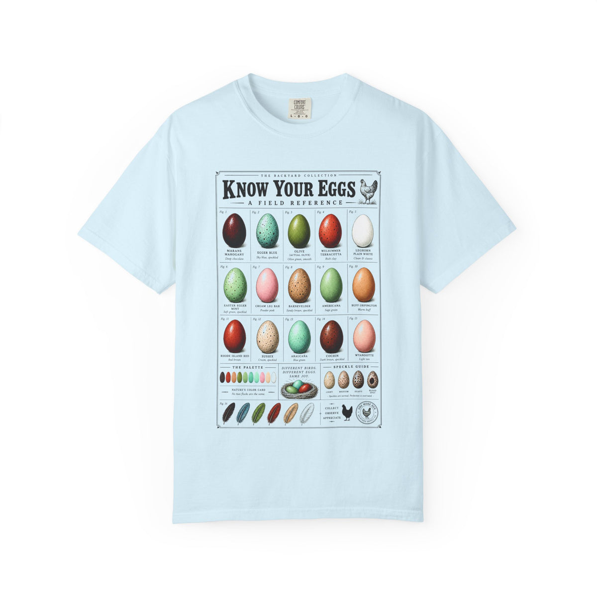 Egg Color Chart T‑Shirt