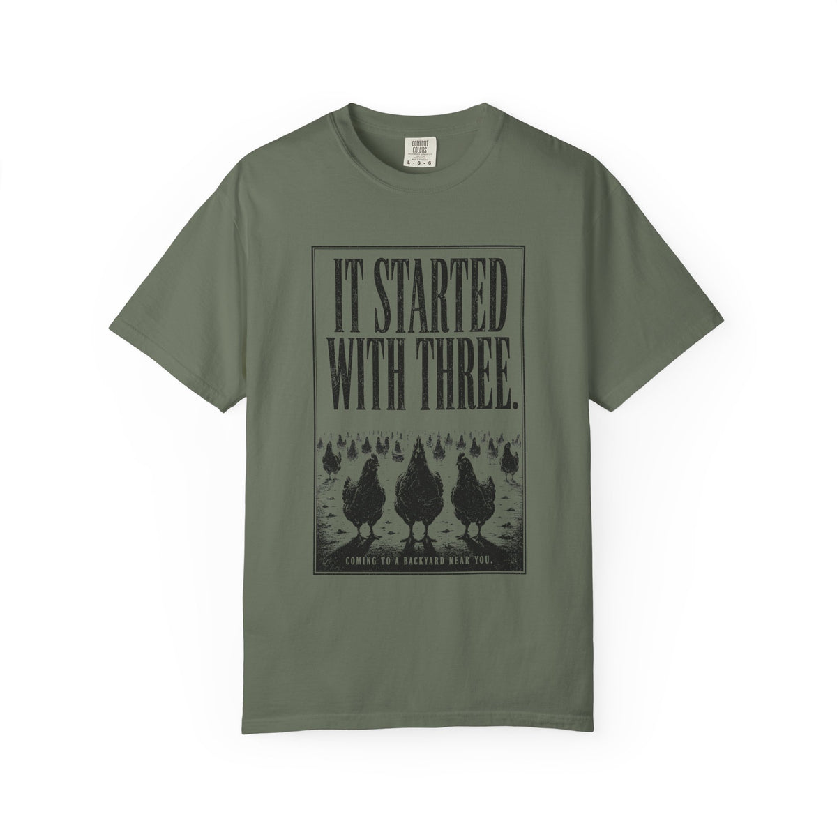 It started with three T‑Shirt