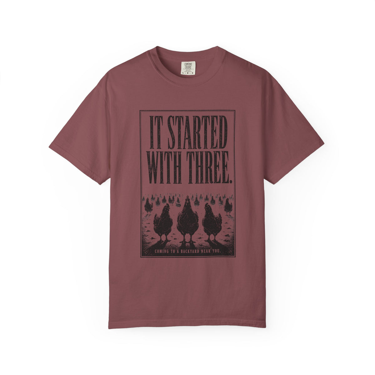 It started with three T‑Shirt