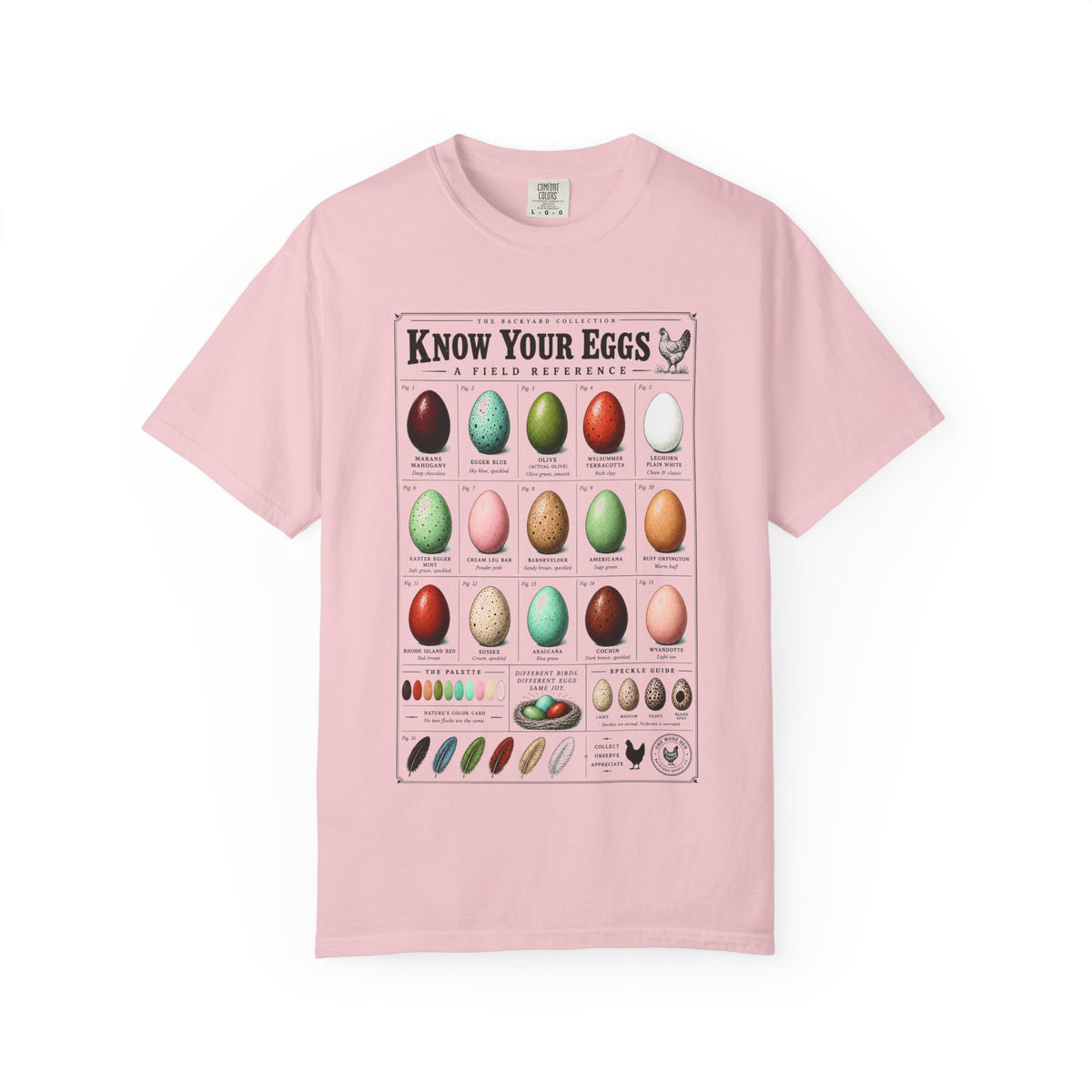 Egg Color Chart T‑Shirt