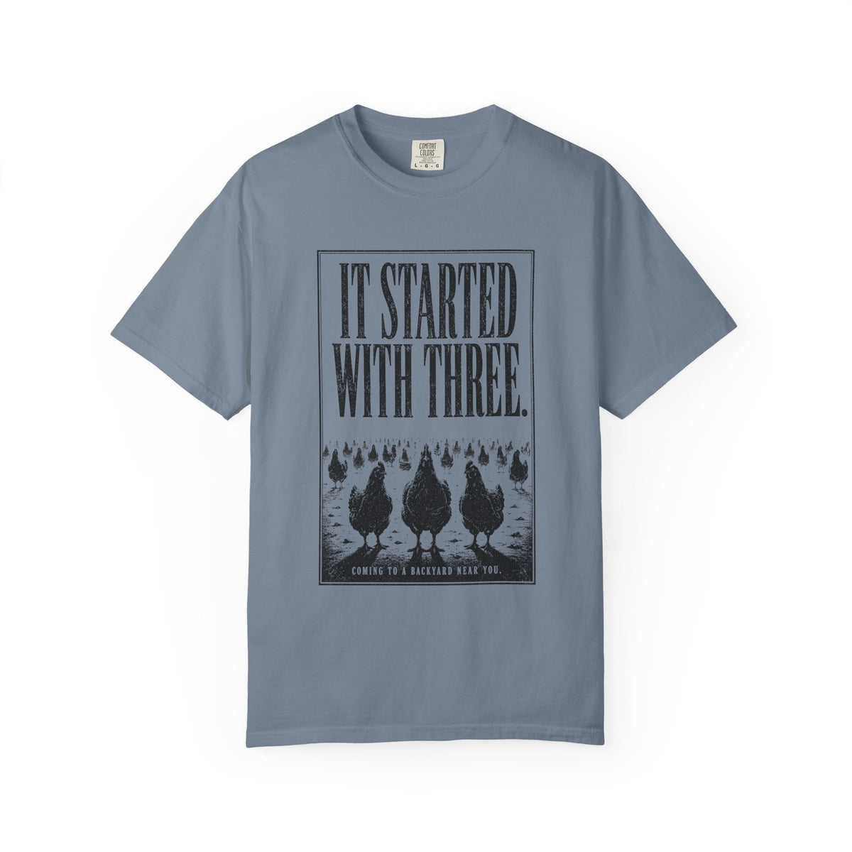It started with three T‑Shirt