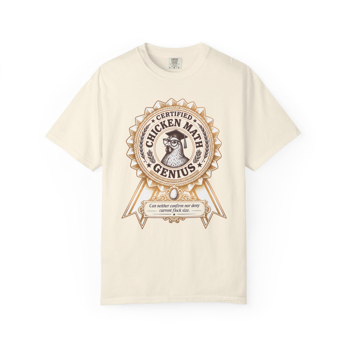 Certified Chicken Math Genius T‑Shirt