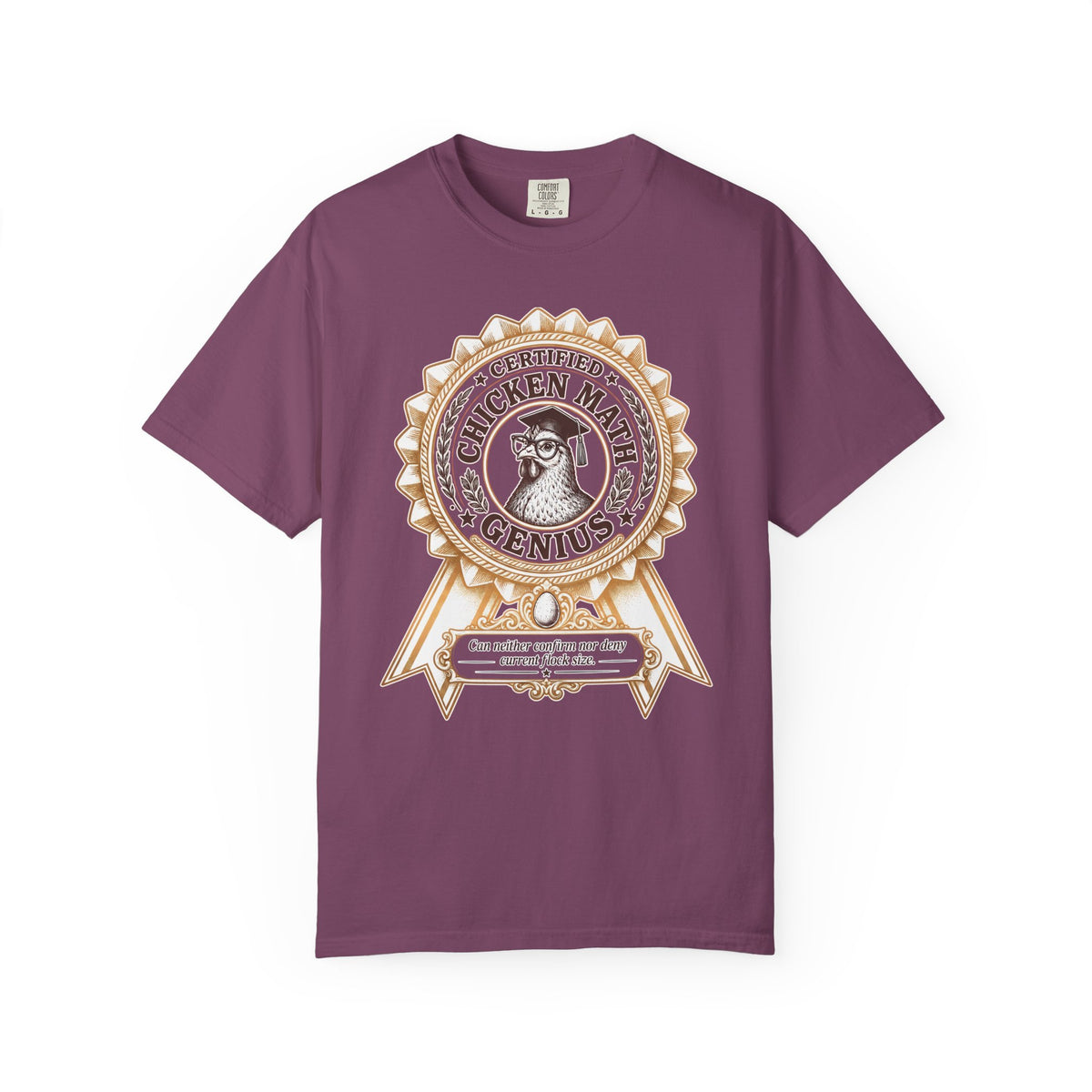 Certified Chicken Math Genius T‑Shirt