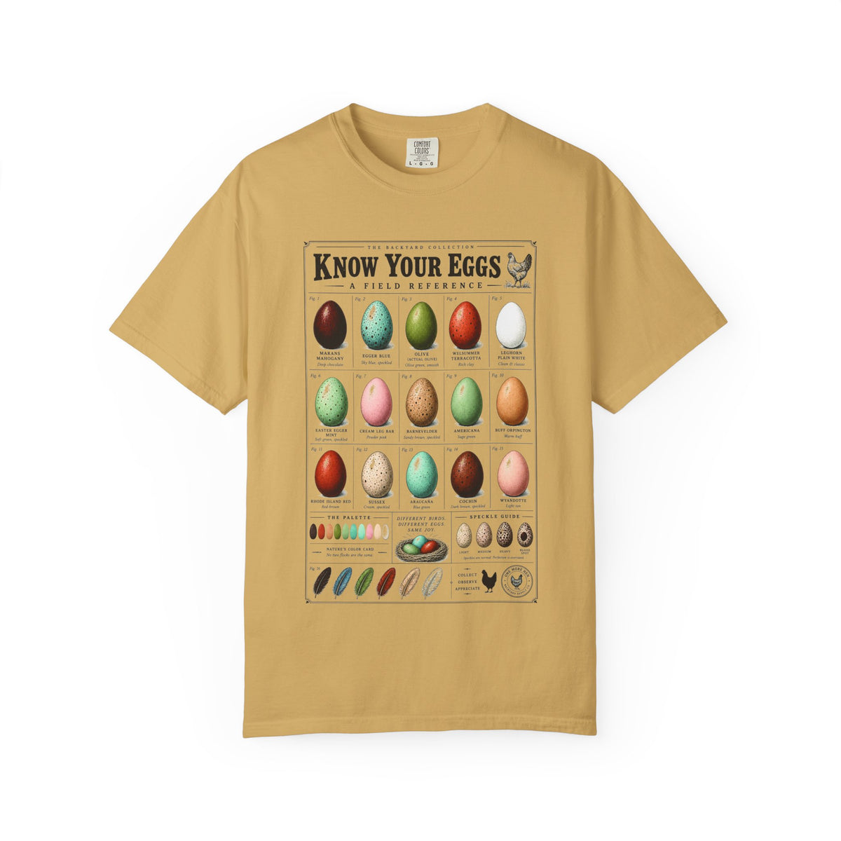 Egg Color Chart T‑Shirt