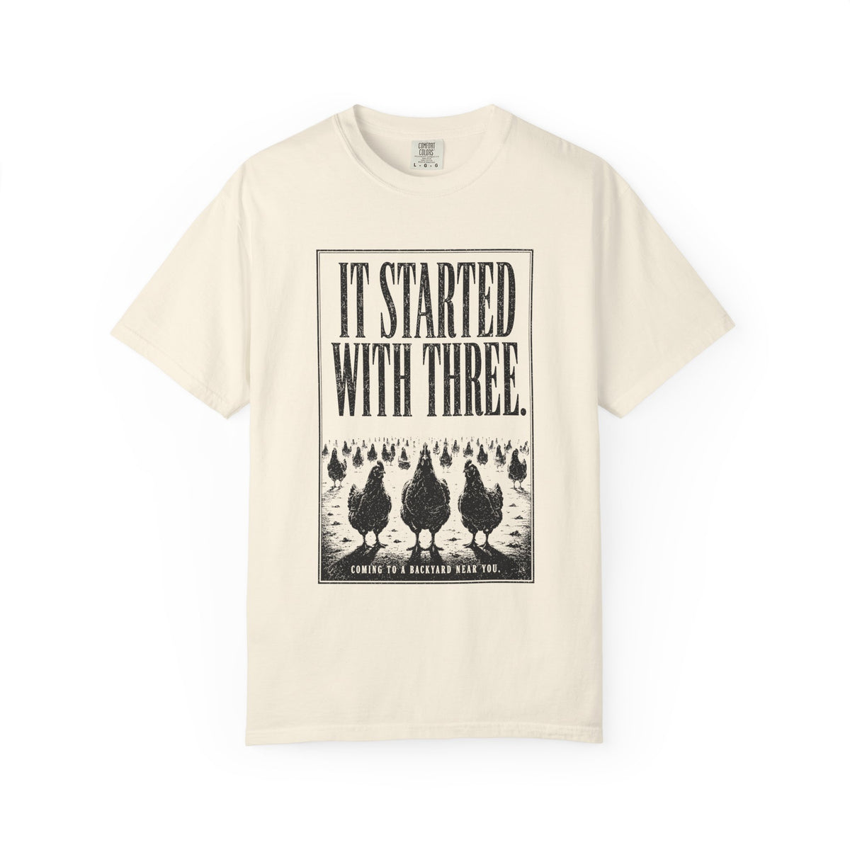 It started with three T‑Shirt