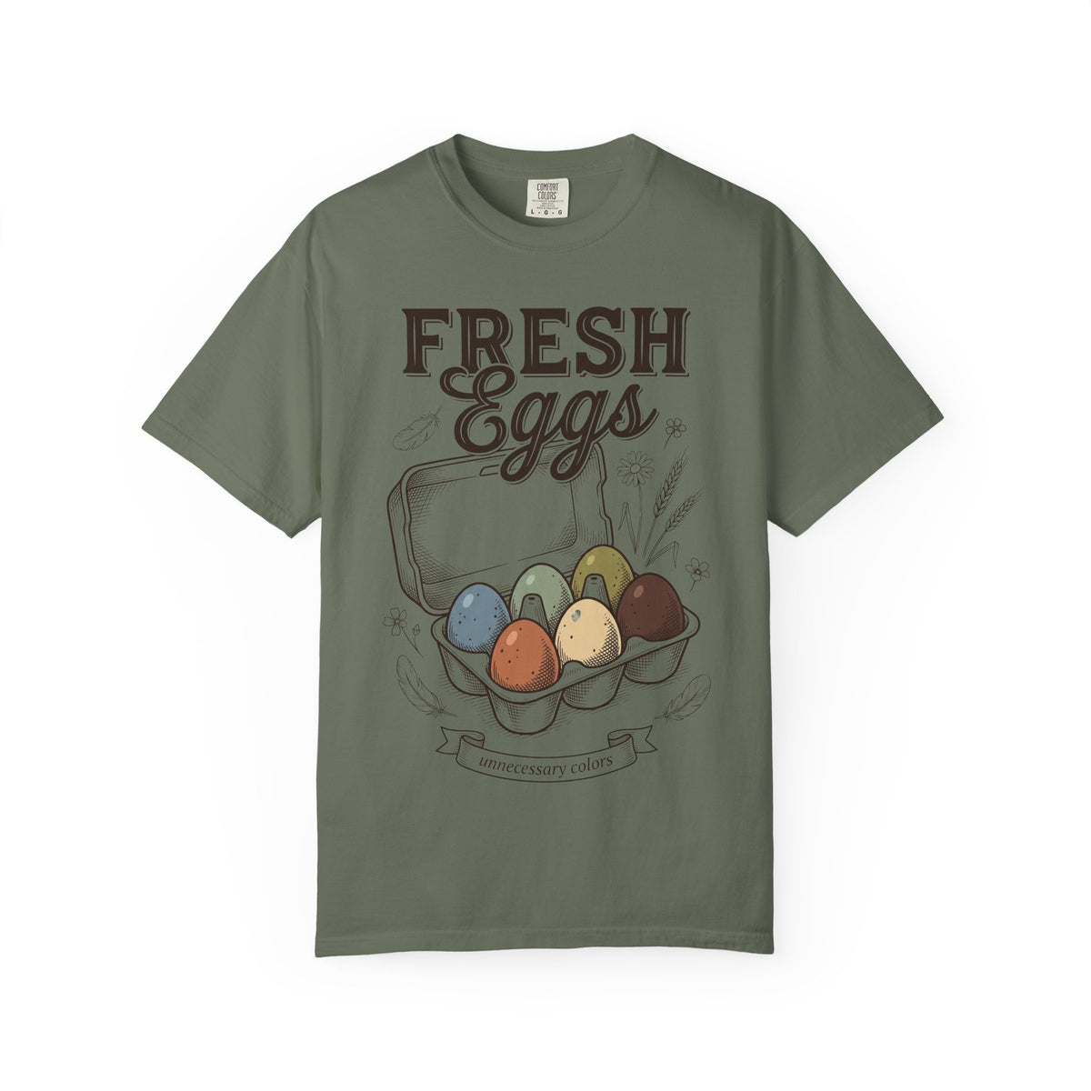 Fresh Eggs, Unnecessary Colors   T‑Shirt