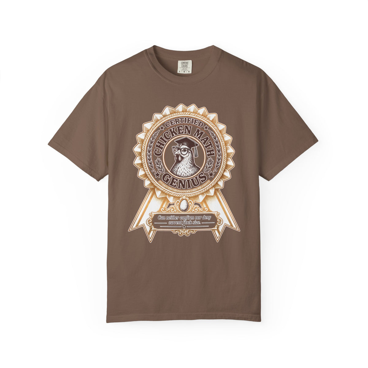 Certified Chicken Math Genius T‑Shirt